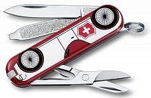 Мультиинструмент Victorinox Нож перочинныйClassic Машина (0.6223.L1410) белый/красный 7 функций пластик/сталь